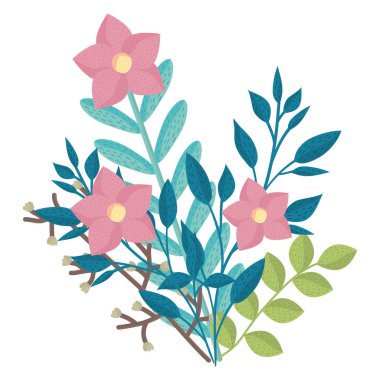 Güzel çiçek bahçesi dekorasyonu