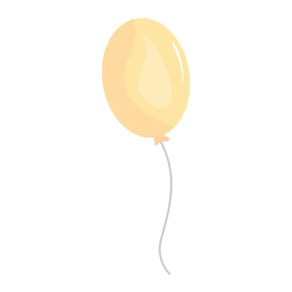 Ballon hélium icône flottante — Image vectorielle