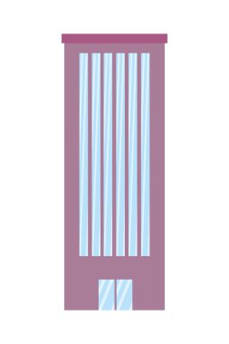 İzole kentsel inşaat yapı