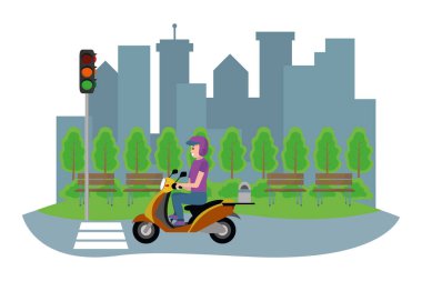 Genç adam çizgi filmi