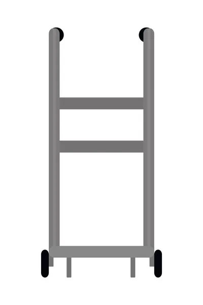 隔离的购物车图标 — 图库矢量图片