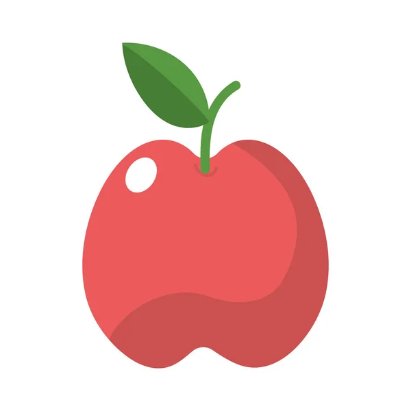 Dibujos animados de fruta de manzana — Archivo Imágenes Vectoriales