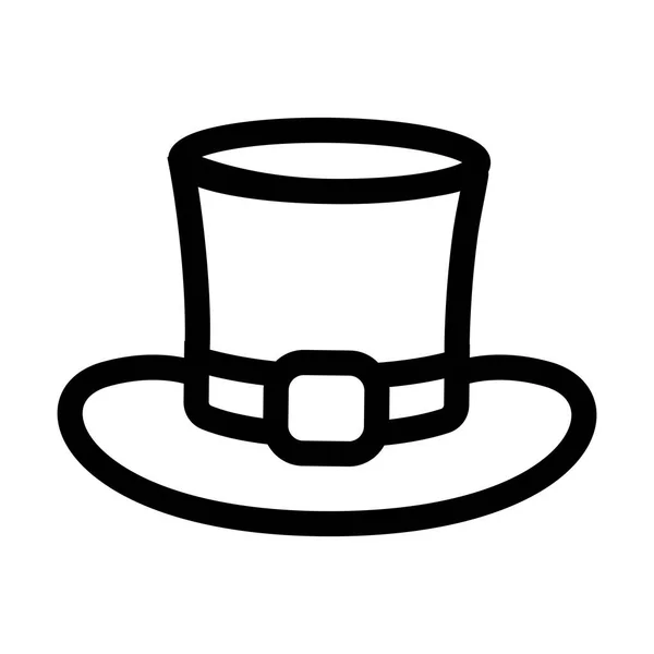 Δερμάτινο καπέλο κινουμένων σχεδίων — Διανυσματικό Αρχείο