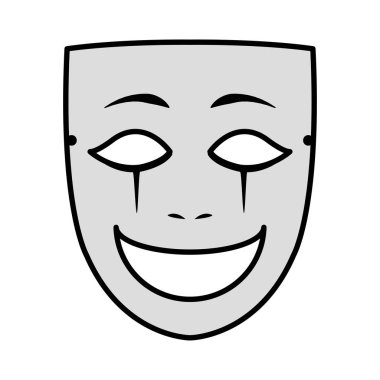 renk yüz maskesi eğlence karnaval stili