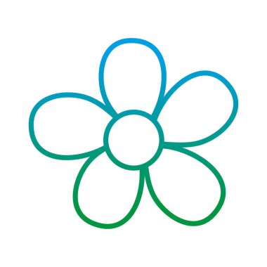 bozulmuş satır güzel çiçek yaprakları doğa tarzı ile