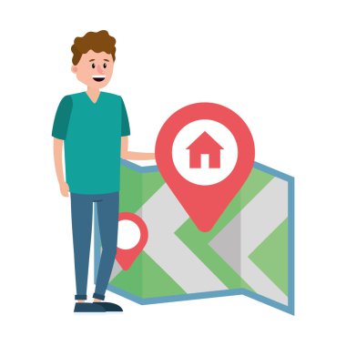 Emlak adam çizgi film