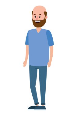 Genç adam çizgi filmi