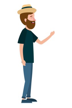 Genç adam çizgi filmi