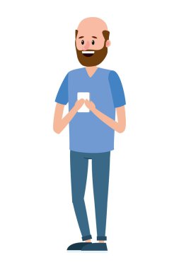 Genç adam çizgi filmi