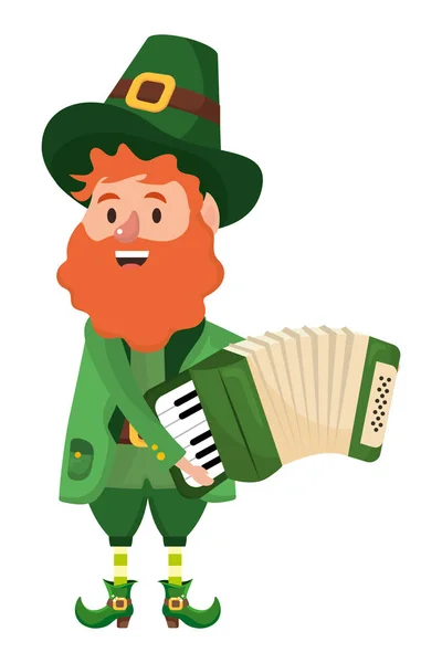 Jour de St Patricks Leprechaun — Image vectorielle