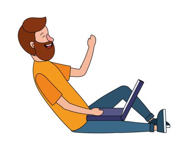 yakışıklı adam çizgi film