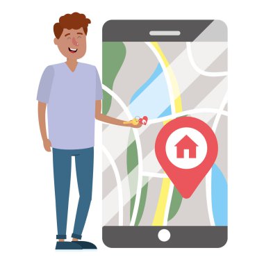 Emlak adam çizgi film