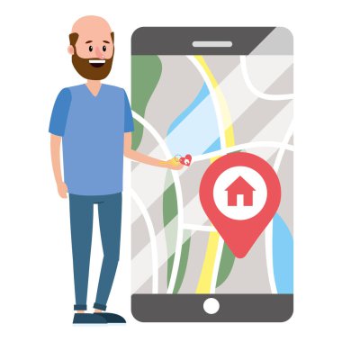 Emlak adam çizgi film