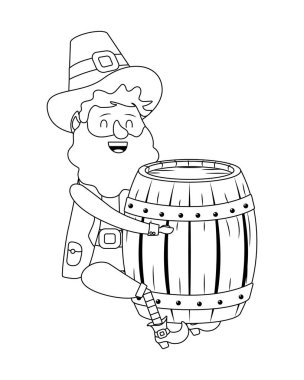 st patricks günü çizgi film