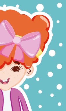 güzel kız çizgi film