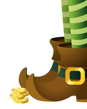 cüce cin bacaklar ve ayakkabı