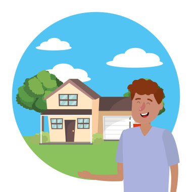 Genç adam çizgi filmi