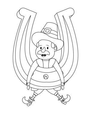 st patricks günü çizgi film