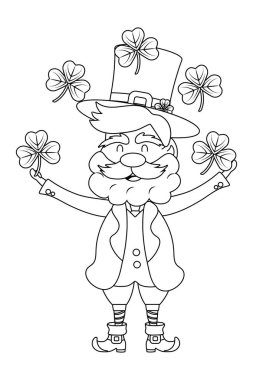 st patricks günü çizgi film