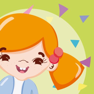 güzel kız çizgi film