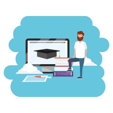 Online Eğitim çizgi film