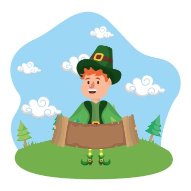 st patricks günü çizgi film