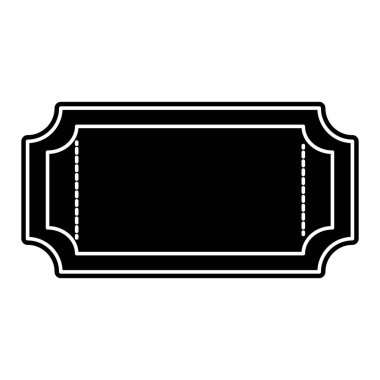 İzole bilet tasarım