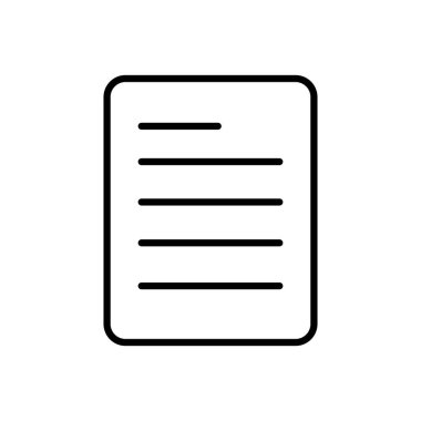 satır iş ofis kağıt belge bilgi vektör çizim