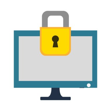 Bilgisayar aygıtı becerikli alet ve teknoloji Tema izole tasarım vektör çizim