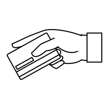 İzole kredi kartı tasarım