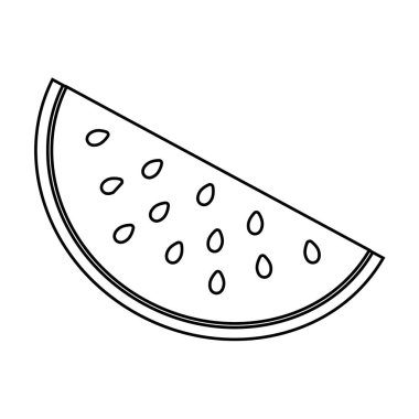 İzole karpuz tasarım