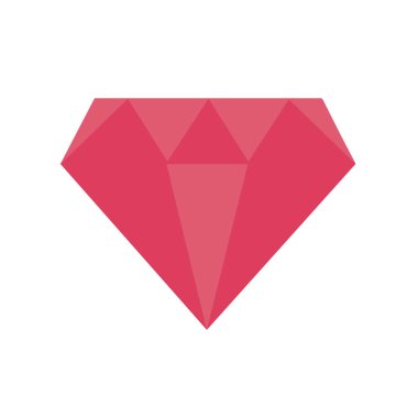 renkli elmas değerli kristal değerli taş illüstrasyon vektör