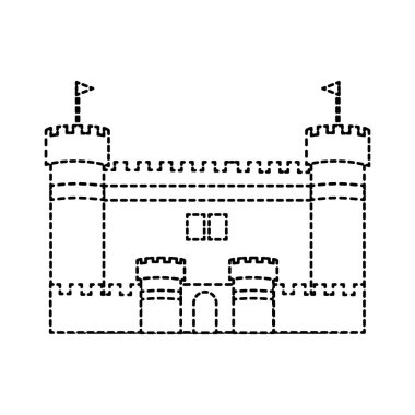 İzole kale tasarım