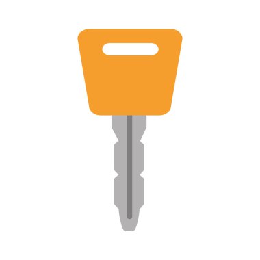 renk gölge otomobil anahtar nesneye güvenlik alarm vektör çizim