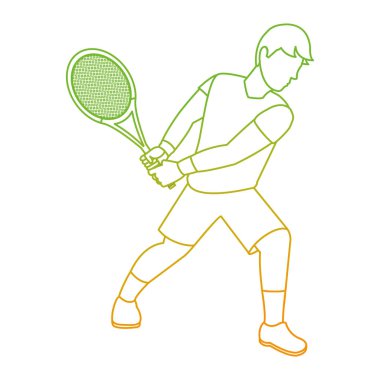 Tenis oyuncu tasarım