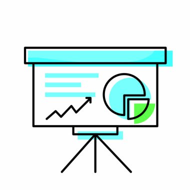 İzole Infographic tasarım