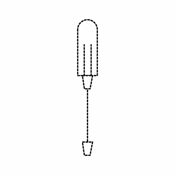 Conception de tournevis isolé — Image vectorielle