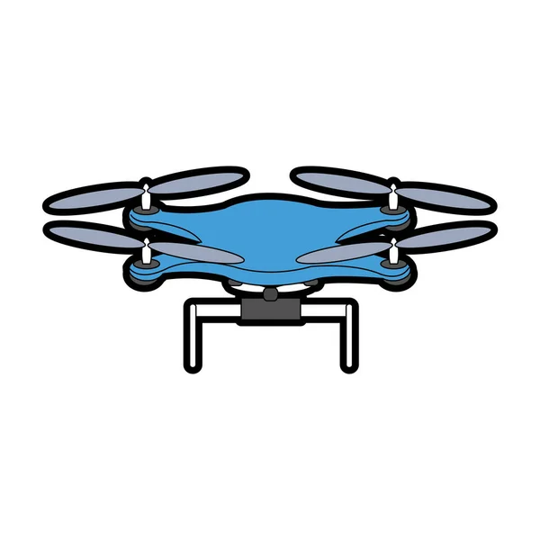 Progettazione di droni isolati — Vettoriale Stock