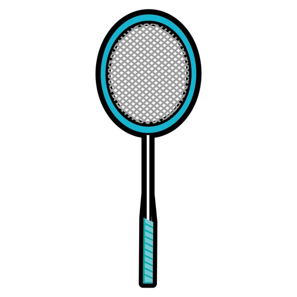 Badmintonschläger-Design — Stockvektor