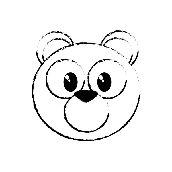 Zeichentrickfilm für Bären — Stockvektor