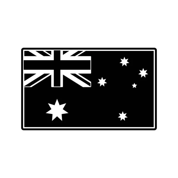 Australian flag design — Stock Vector
