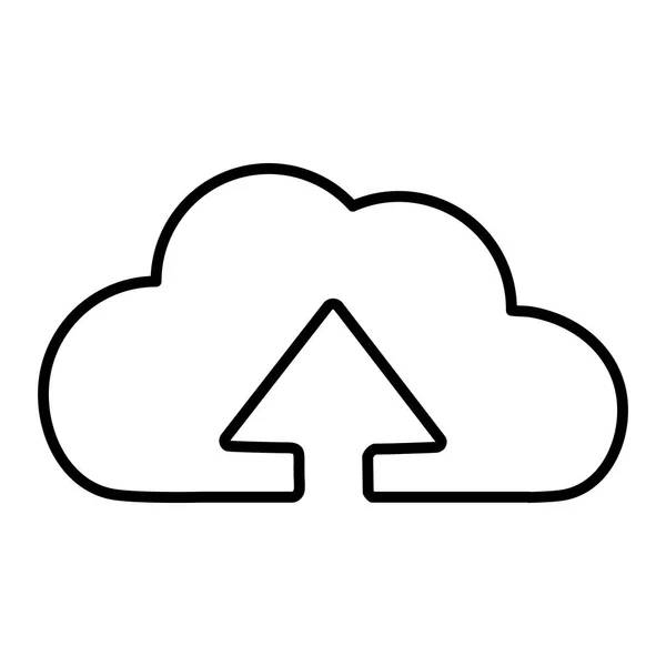 Хмарні обчислення дизайн — стоковий вектор