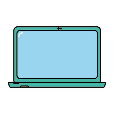 İzole laptop tasarım