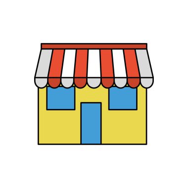 İzole mağaza tasarım