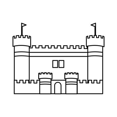 İzole kale tasarım