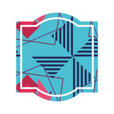 Memphis stil çerçevesi 