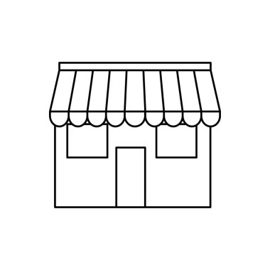 İzole mağaza tasarım