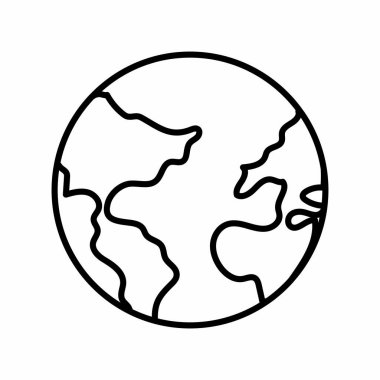 İzole planet tasarım