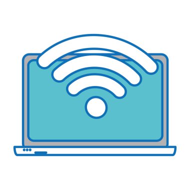 İzole laptop tasarım