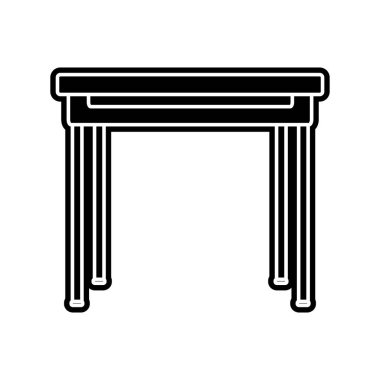 Okul eğitim ve ders Tema izole tasarım vektör çizim tablosu